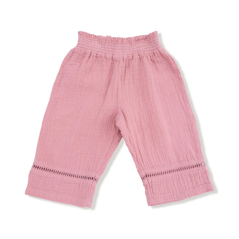 Rose Smocked Waist Pants
