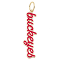 Ohio State Buckeyes Enamel Script Charm