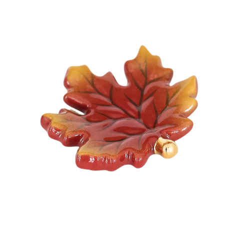 Nora Fleming Fall Leaf Mini