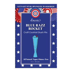 Blue Razz Rocket Cocktail Slushies