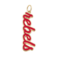 Ole Miss Rebels Enamel Script Charm