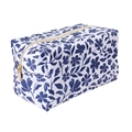 Porcelain Floral Cosmetic Bag