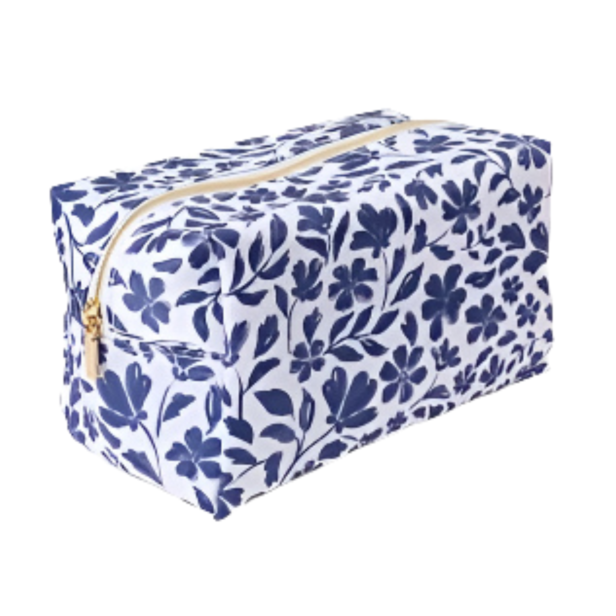 Porcelain Floral Cosmetic Bag