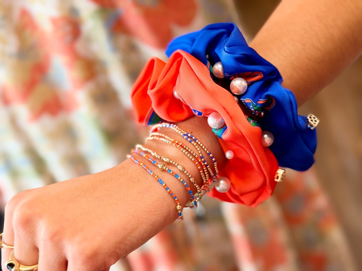 Gameday Hope Unwritten Bracelet - Bright-Orange-Cobalt