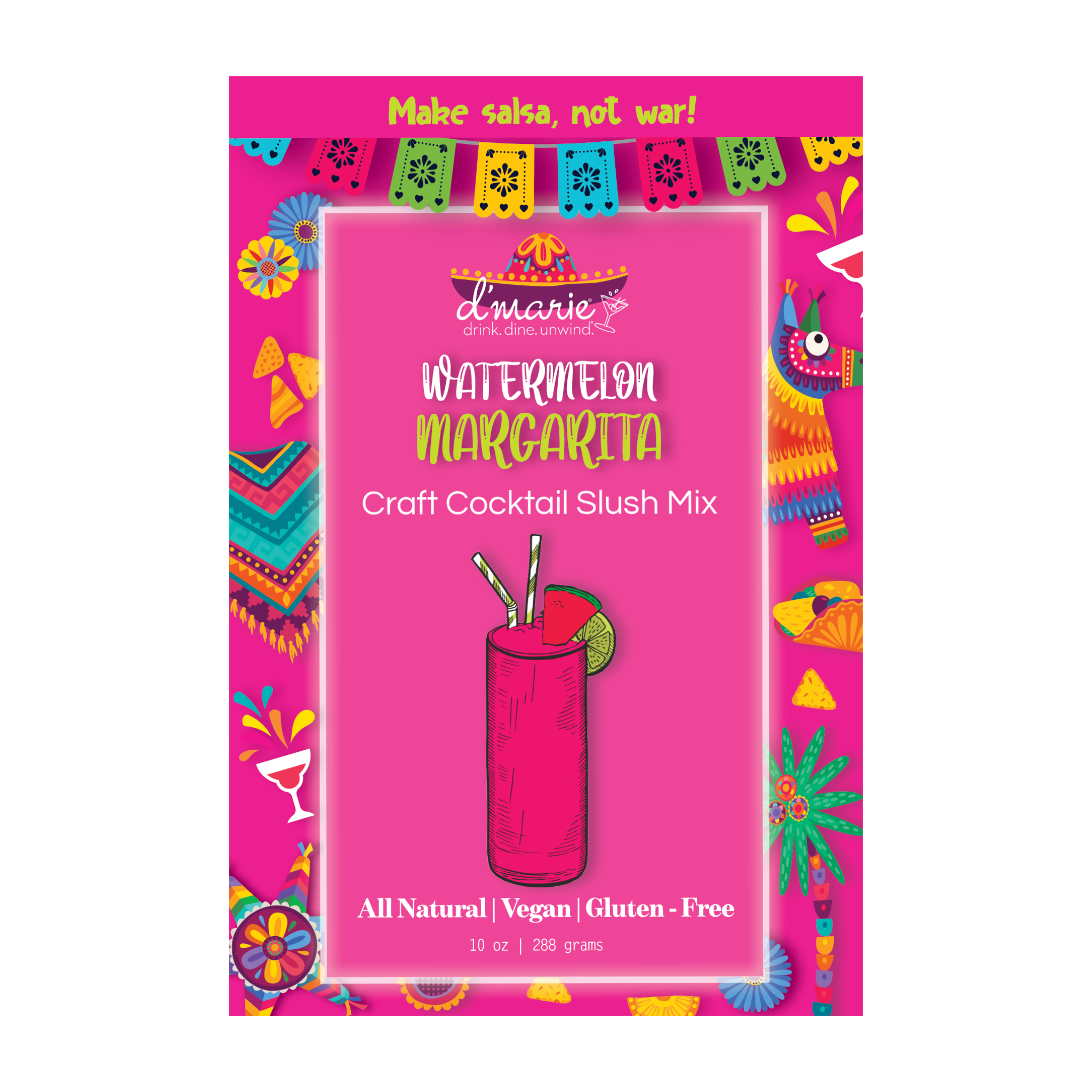 Watermelon Margarita Cocktail Slushies