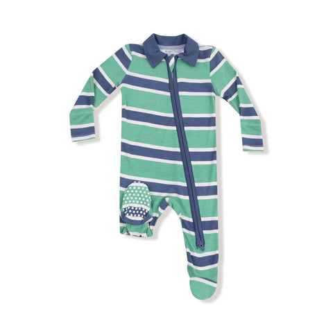 Polo 2 Way Zipper Footie