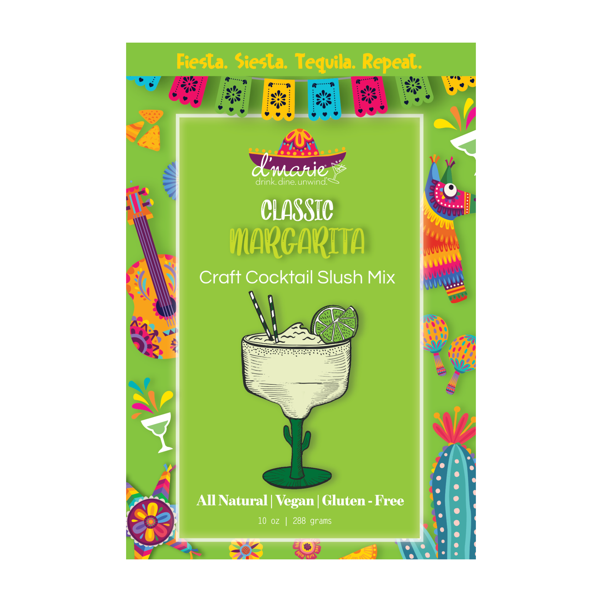 Classic Margarita Cocktail Slushies