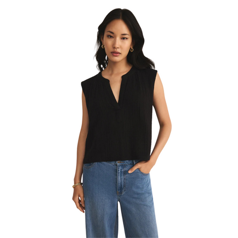 Cliffside V-Neck Airy Top