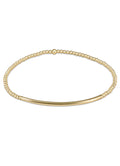Bliss Bar Gold 2mm Bracelet