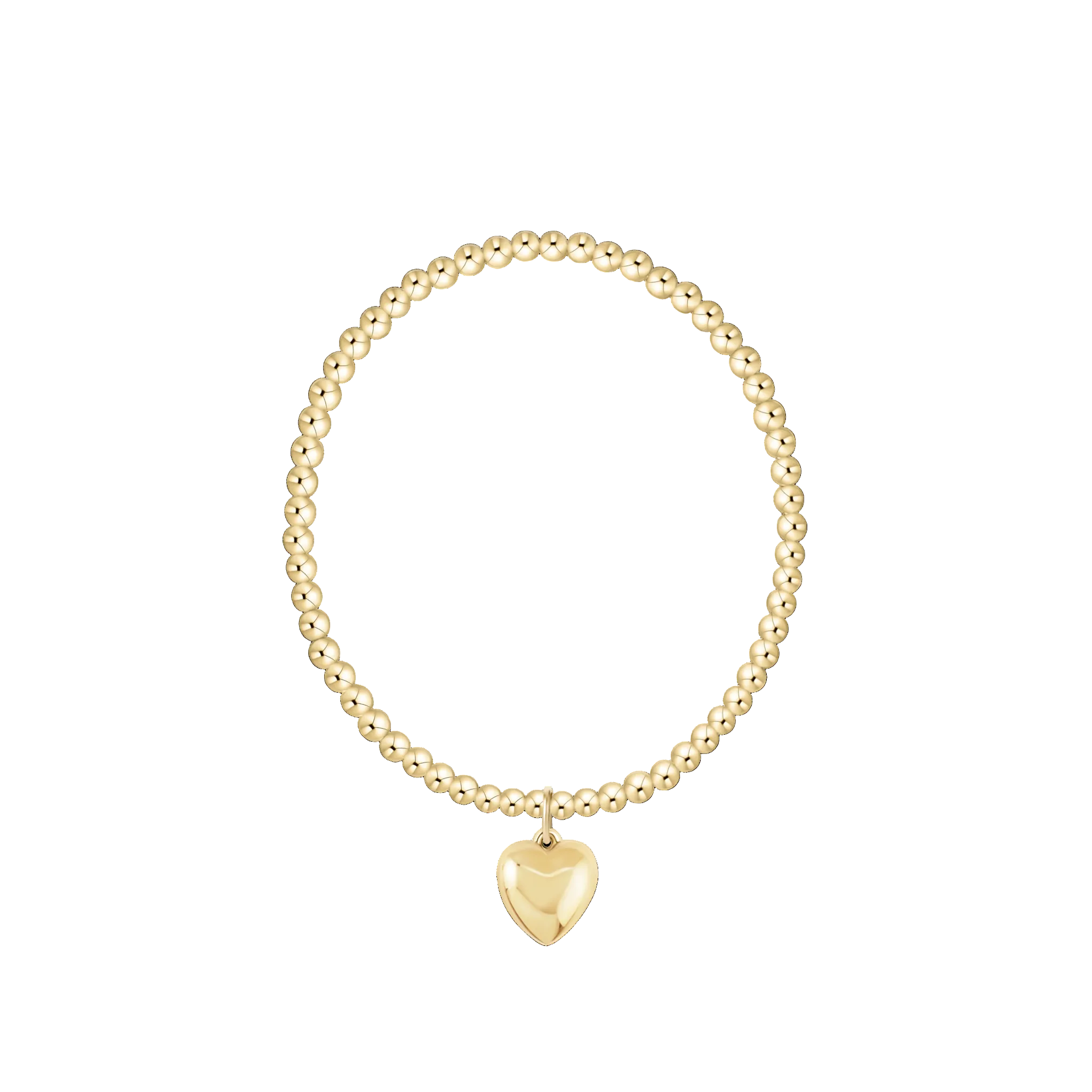 Classic Gold 3mm Bracelet - Love Plush Gold
