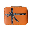 Orange Brown Bow Pill Box