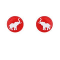 Alabama Elephant Stud Earrings