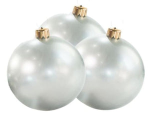 Mini Pearl White Trio Holiballs