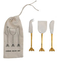 Gold Bee Cheese Knives