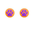 Clemson Paw Print Stud