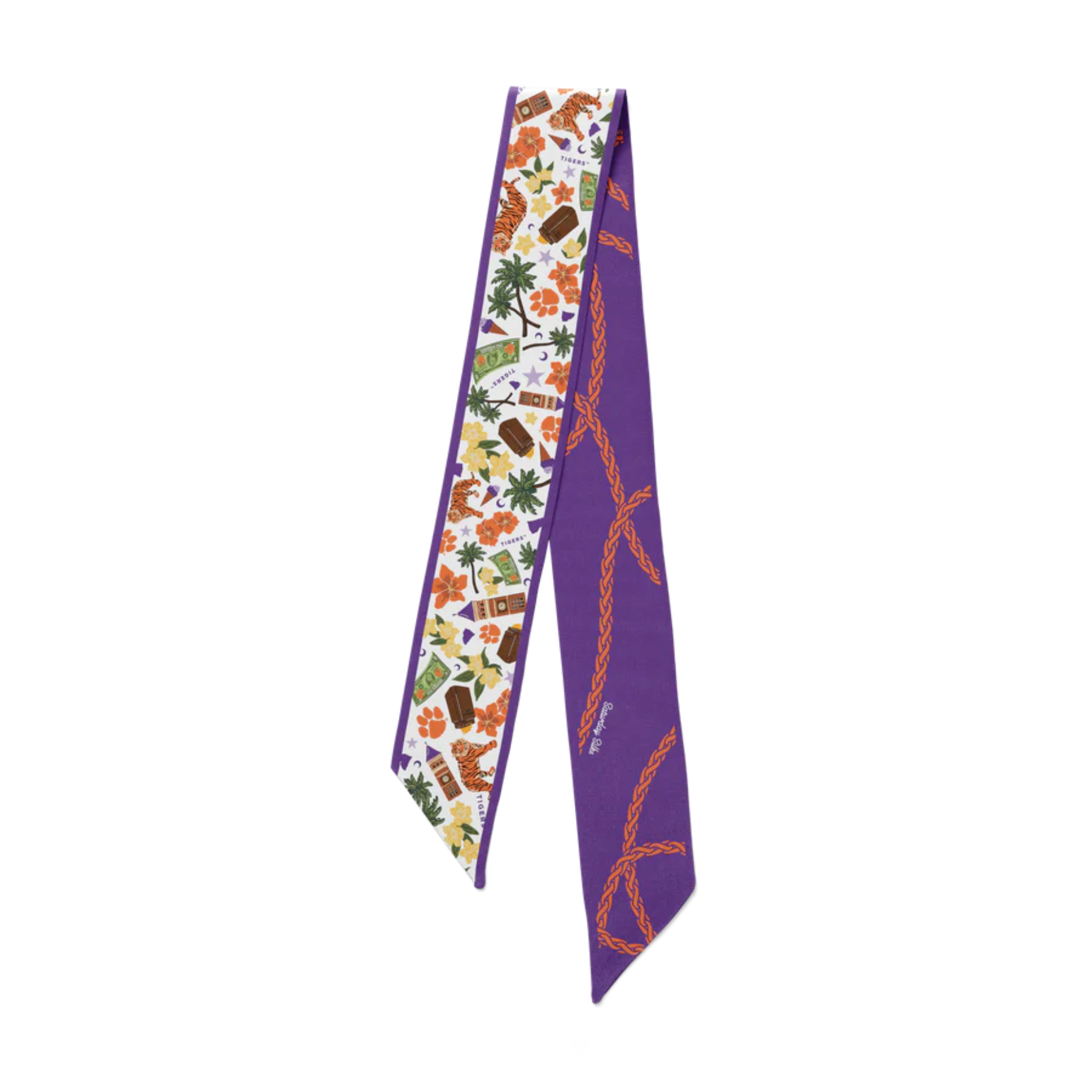 Clemson Tigers Skinny Scarf