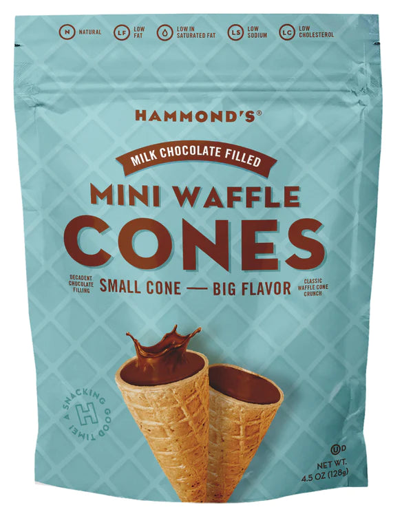 Waffle Cone Chocolate Bites