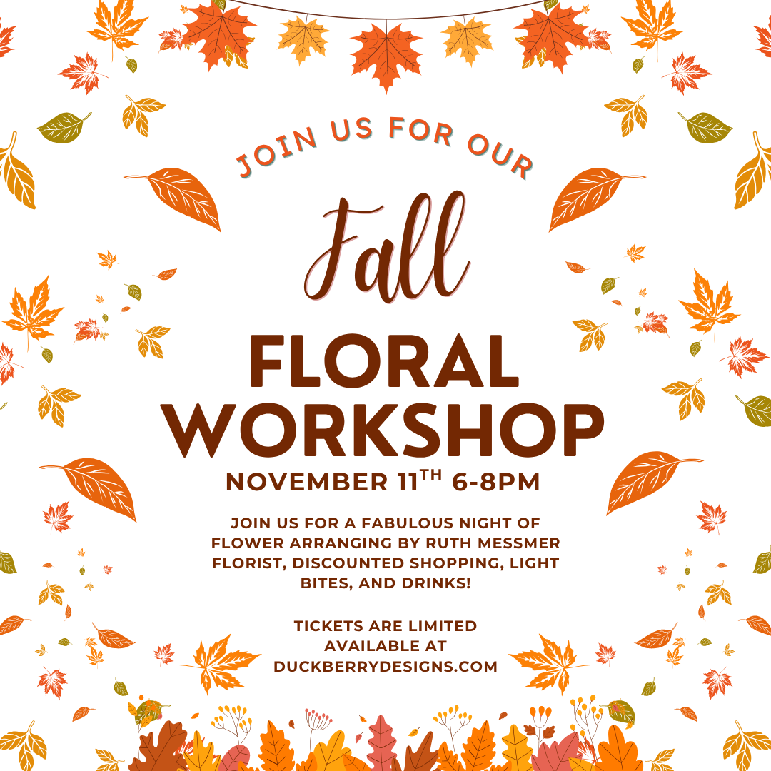 Fall Floral Workshop