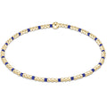 Gameday Hope Sincerity 2mm Bead Bracelet - Blue