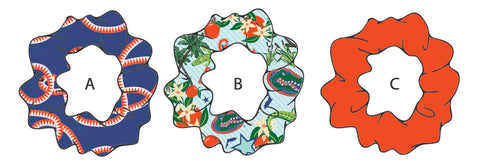Florida Gators Scrunchie Set