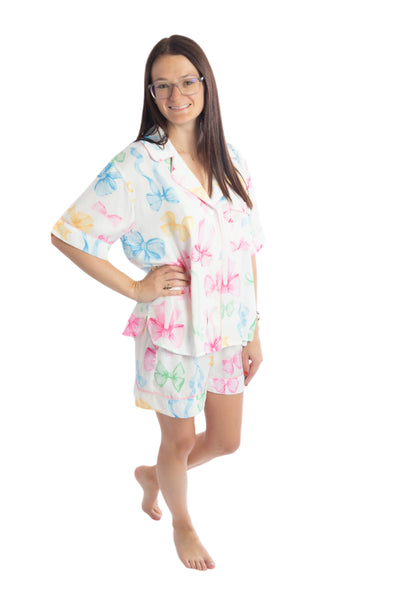 Brooke Bow Pajama Set