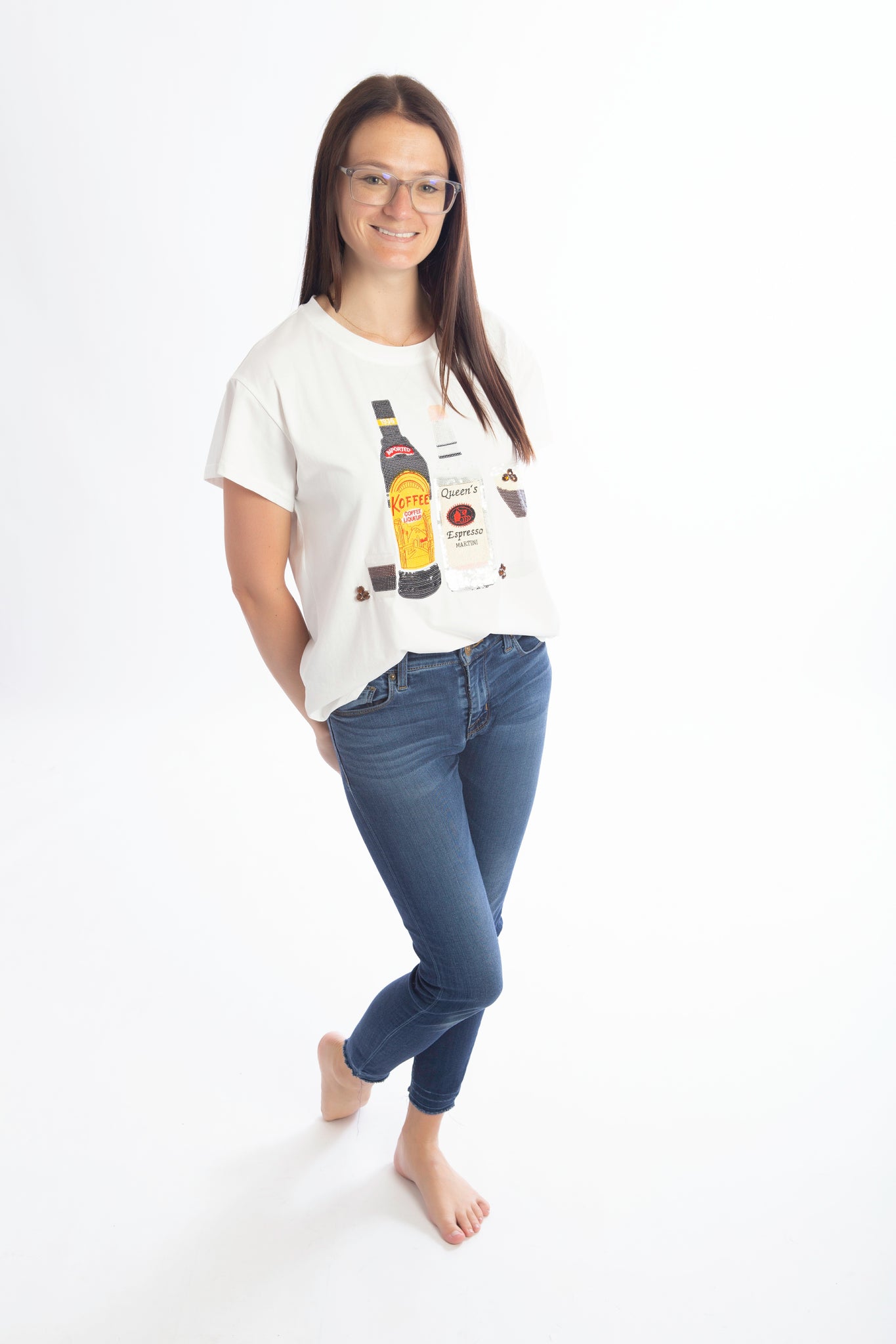 Espresso Martini Sequin Tee