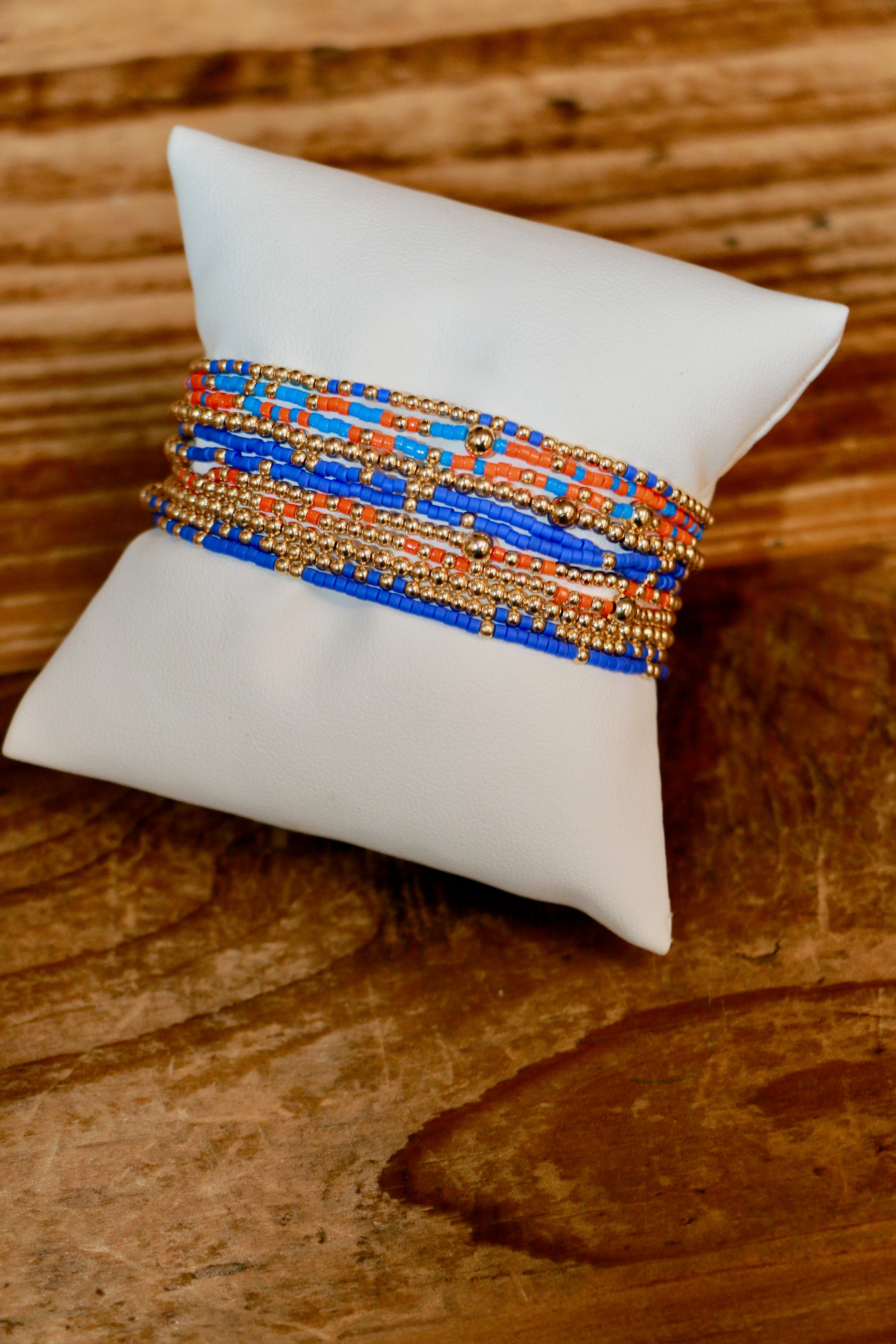 Gameday Hope Unwritten Bracelet - Bright-Orange-Cobalt