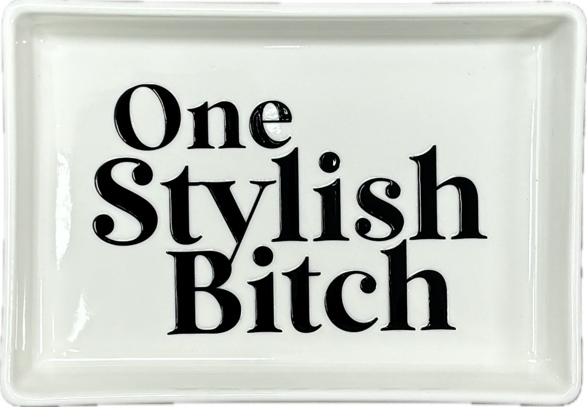 One Stylish Bitch Tray