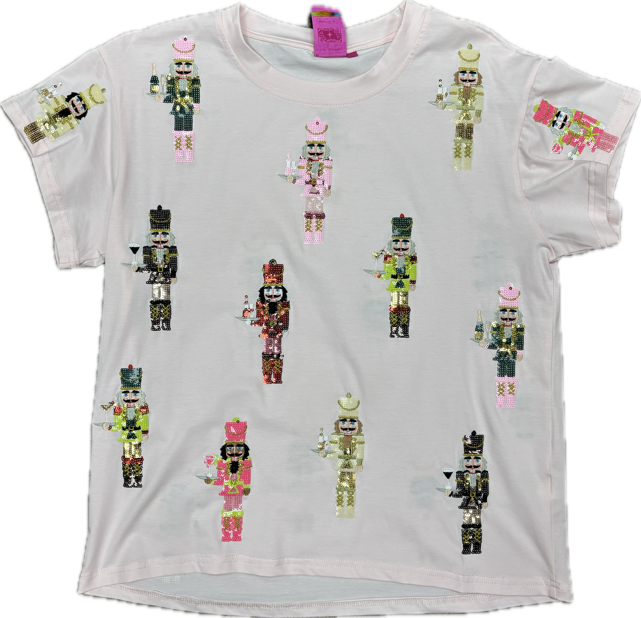 Light Pink Cocktail Nutcracker Top