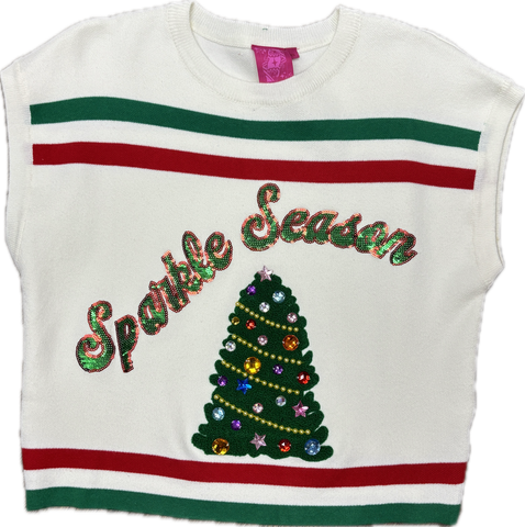 Sparkle Season Short Sleeve Top