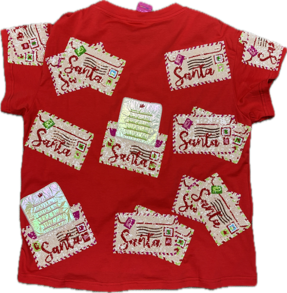 Red Letters to Santa Top