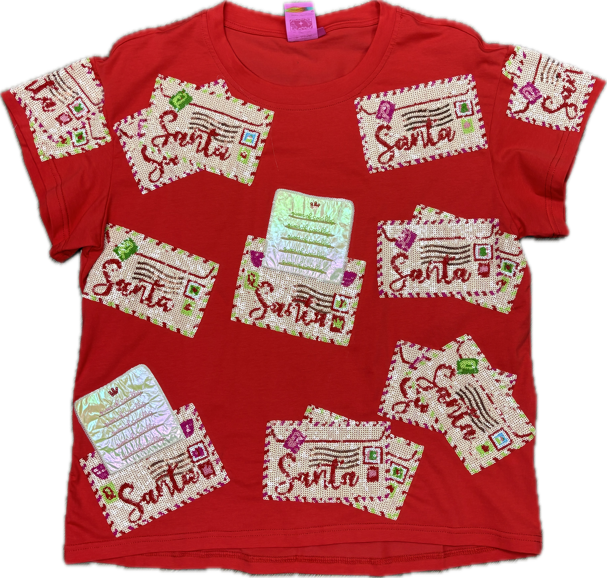 Red Letters to Santa Top