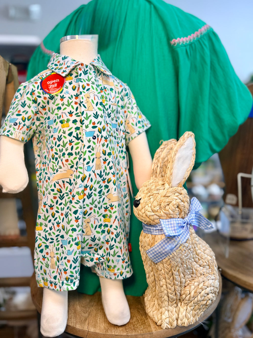 Bunny Garden Short Romper
