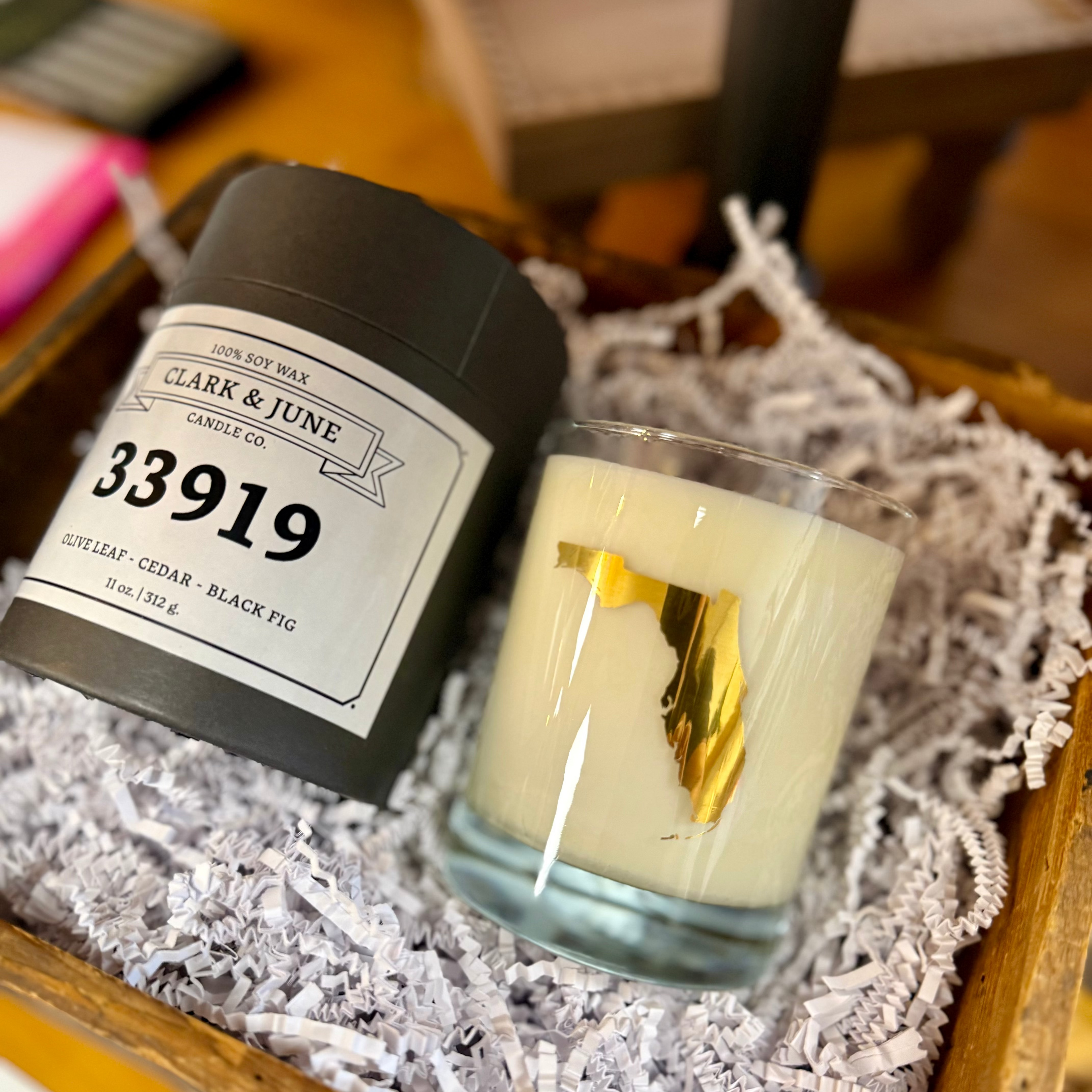 Zip Code Candle