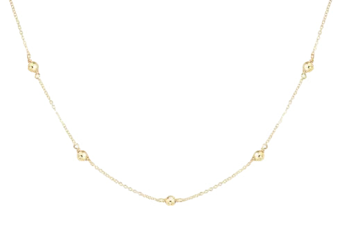 15" Choker Simplicity Chain 4mm Gold