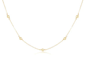 15" Choker Simplicity Chain 4mm Gold