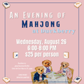 August 26th Mahjong Event