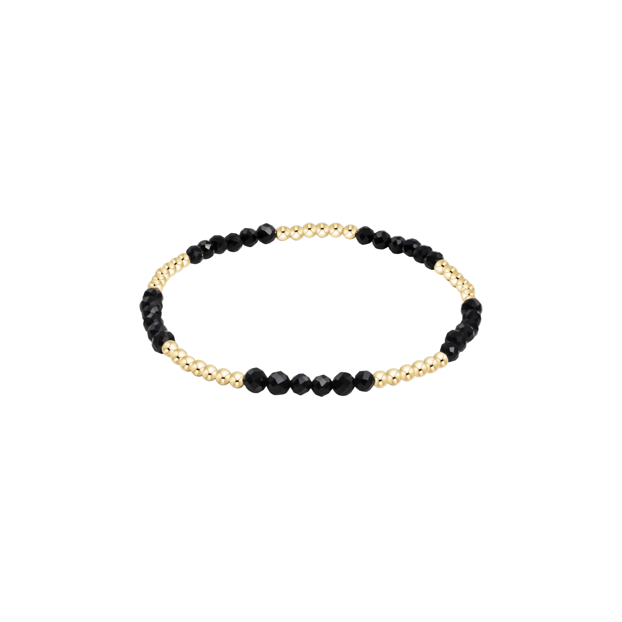 Blissful 2.5mm Onyx Bead Bracelet