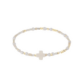 EGirl Hope Unwritten Cross Bracelet - Snow