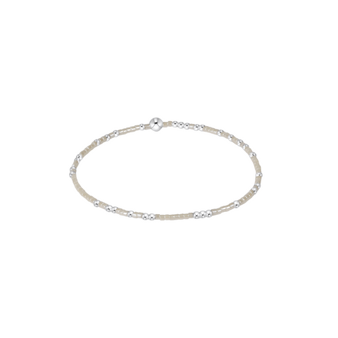 Hope Unwritten Sterling Bracelet- Milkshake