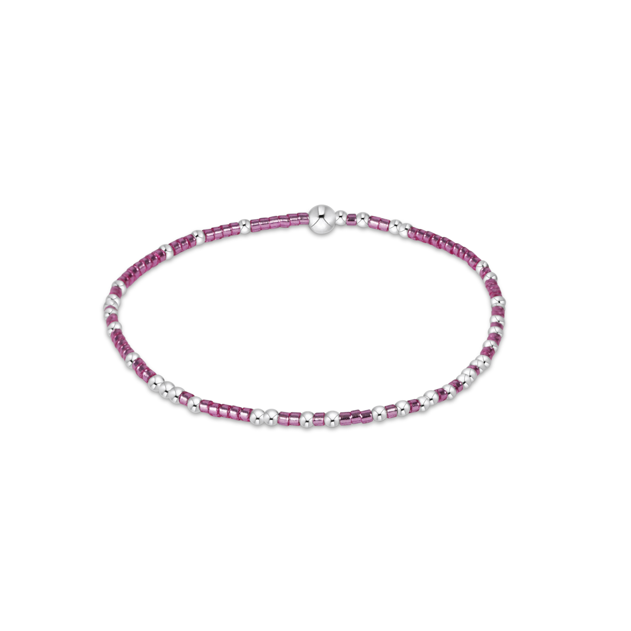 Hope Unwritten Sterling Bracelet- Pink Metallic