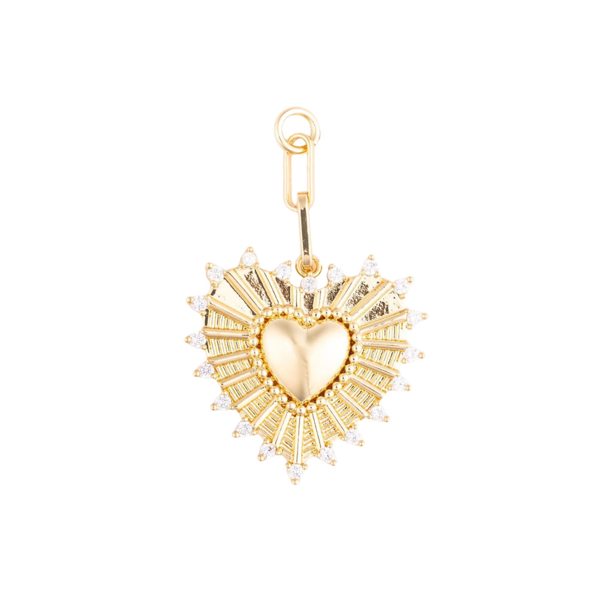 Heartburst Bag Charm