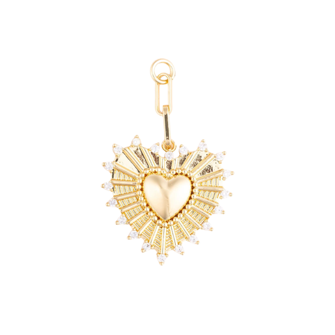 Heartburst Bag Charm