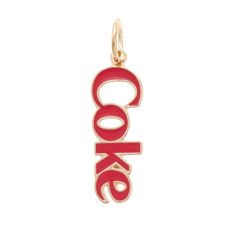Coke Enamel Charm