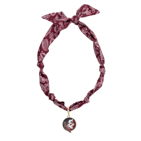 Florida State Logo Charm Necklace