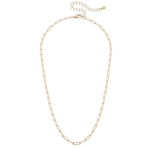 Celia Paperclip Chain Necklace