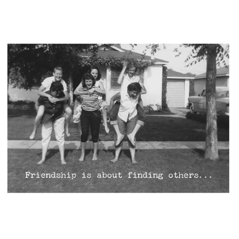 Friendship Crazy Greeting Card