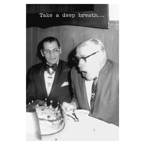 Deep Breath Greeting Card