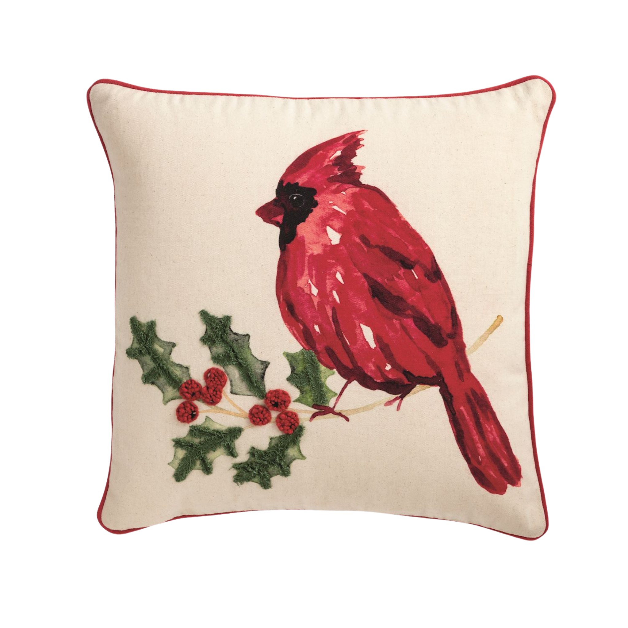 Cardinal Pillow