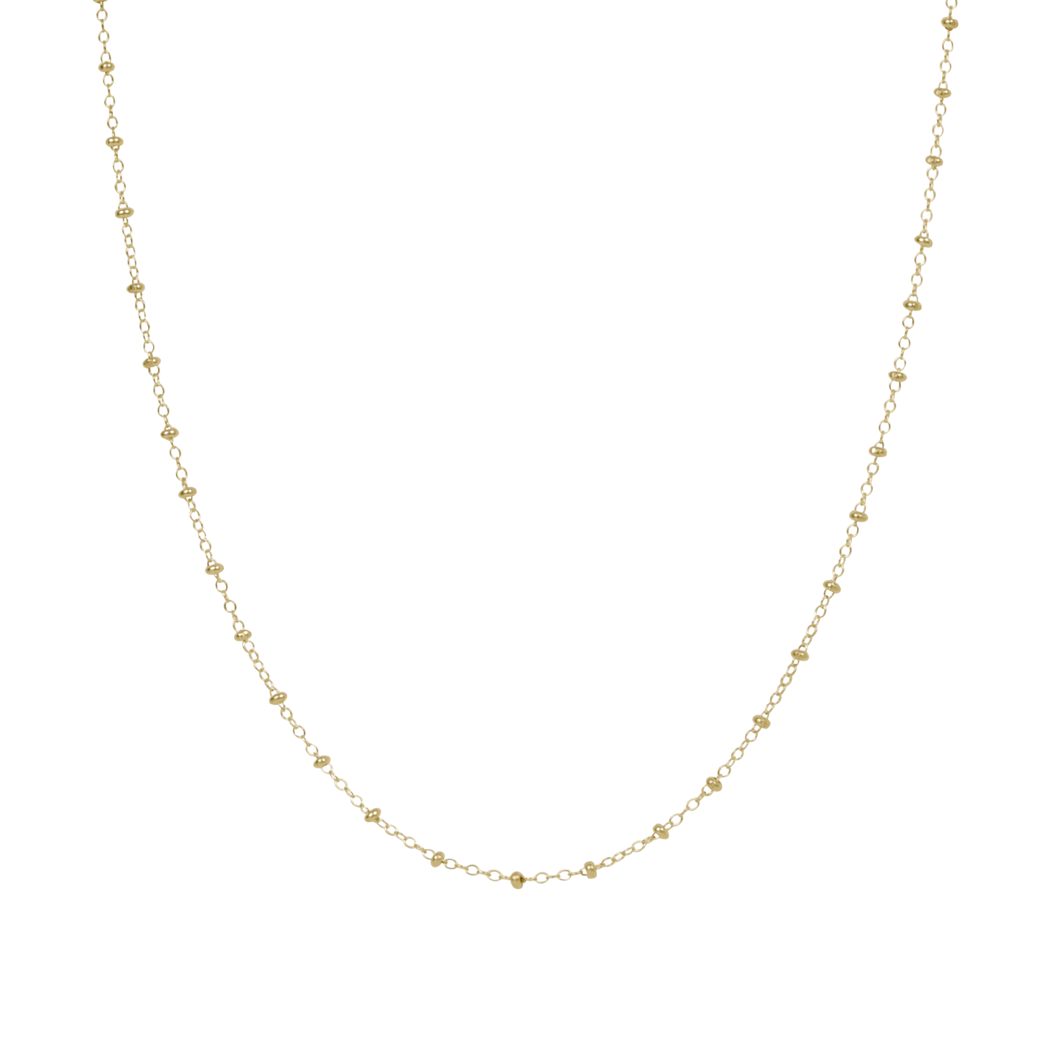 15" Choker Simplicity Chain Gold - Classic 2mm Gold